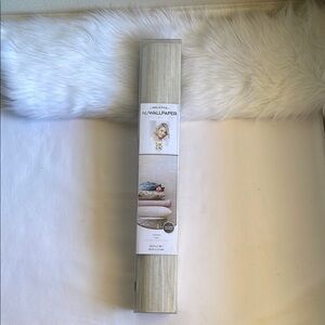 NuWallpaper by Brewster Cream Grassweave Peel & Stick Wallpaper 20.5 in X 18 ft.